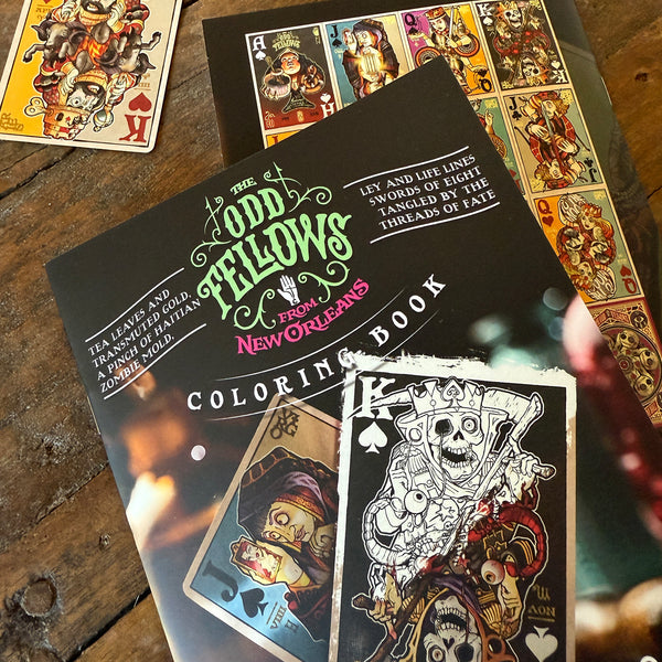 Coloring Book - Madame Laveau The Soothsayer