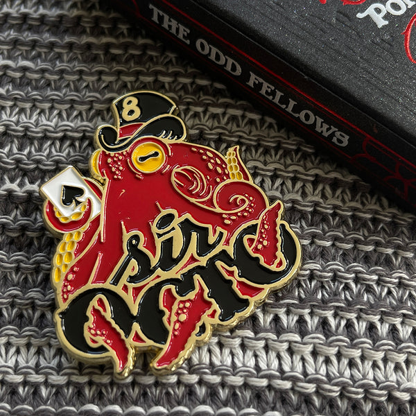Odd Fellows: Sir Octo Enamel Pin