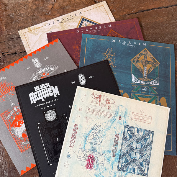 Bundle: 6 Uncut Tuckbox Prints