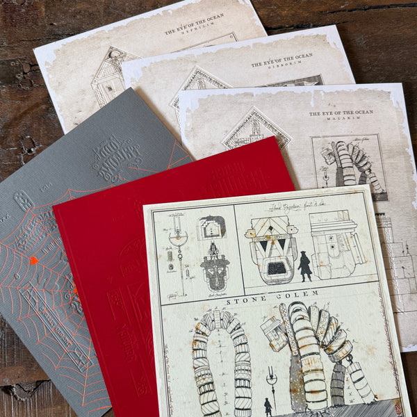 Bundle: 6 Uncut Tuckbox Prints