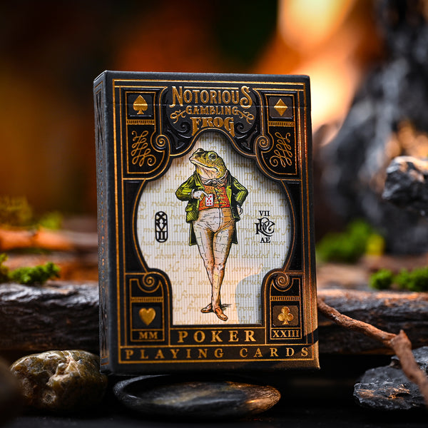 The Notorious Gambling Frog - Golden variant LTD700