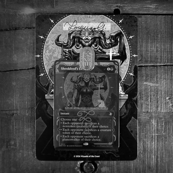 Sheoldred's Edict - Signed Card
