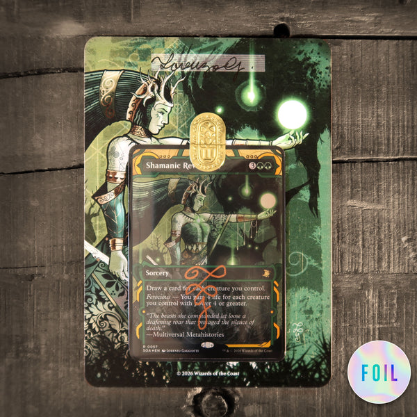 Shamanic Revelation - Signed Card