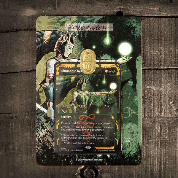 Shamanic Revelation - Signed Card