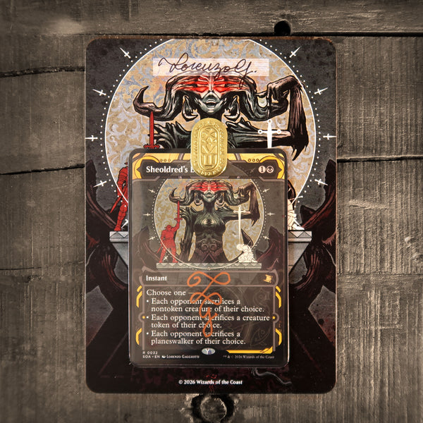 Sheoldred's Edict - Signed Card