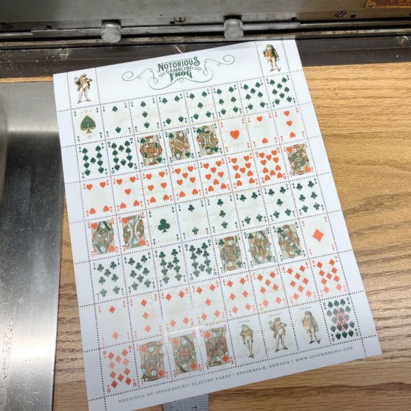 Notorius Gambling Frog Decorative Stamps