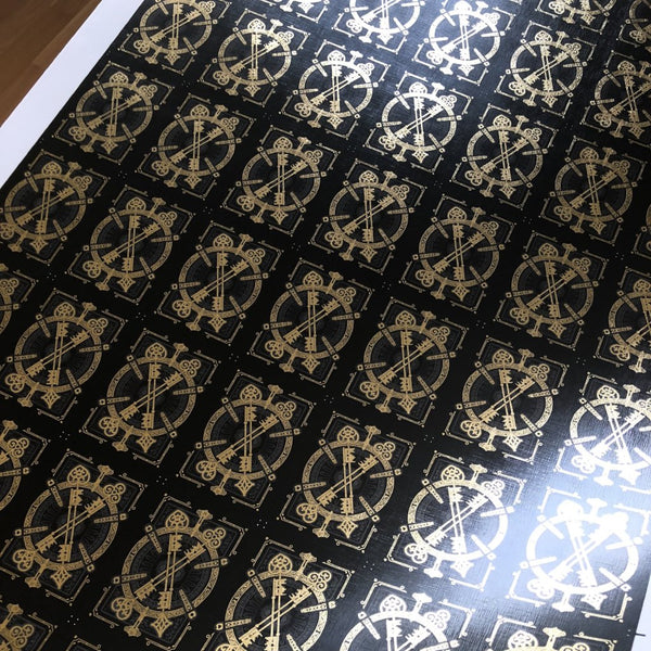 Cartomancer Uncut Sheet with signature