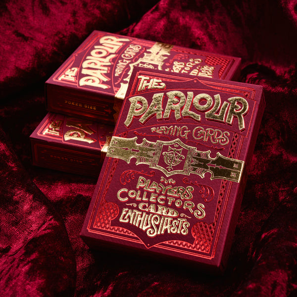 Parlour Playing Cards - Red