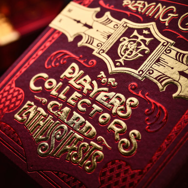 Parlour Playing Cards - Red